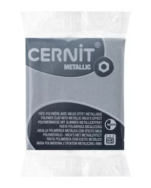 CE0870056 Пластика полимерная запекаемая 'Cernit METALLIC' 56 гр. (080 серебро) арт. АРС-9646-1-АРС0001169391 CE0870056 Пластика полимерная запекаемая 'Cernit METALLIC' 56 гр. (080 серебро) арт. АРС-9646-1-АРС0001169391