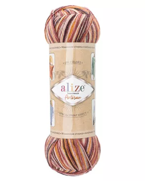 Пряжа Alize Superwash Artisan 100г. 420м. (75% шерсть, 25% полиамид) (9015 секционный) арт. АРС-66561-1-АРС0001316734 Пряжа Alize Superwash Artisan 100г. 420м. (75% шерсть, 25% полиамид) (9015 секционный) арт. АРС-66561-1-АРС0001316734