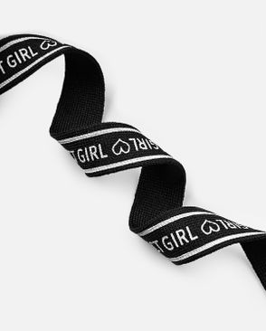 Лента лампас ш.2см (50м+/-3м) "Perfect girl" черный / белый арт. ТЛ-242-1-47348