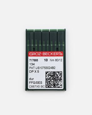 Иглы Groz-Beckert №80/12 арт. ИПГ-21-1-45435
