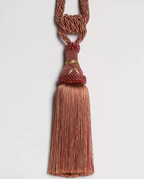 Кисть шторная большая 82/26см вискоза 1шт арт. ПРС-1060-9-ПРС0027339