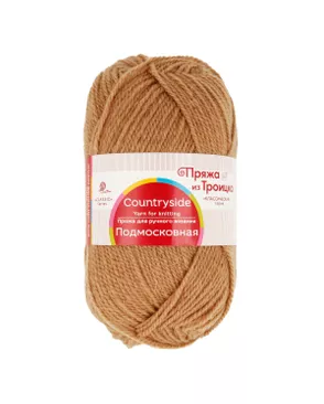Пряжа из Троицка "Подмосковная" 50% шерсть, 50% акрил 10 х 100 г 250 м арт. ГММ-101295-161-ГММ161880980504