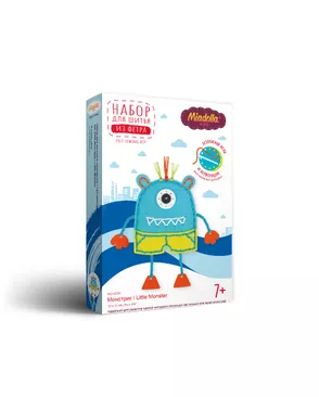 Набор для изготовления игрушки "Miadolla" KD-0336 Монстрик арт. ГММ-100726-1-ГММ073247123744