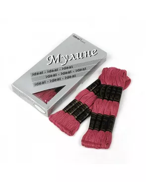 Нитки мулине IDEAL (100% хлопок) 24х8м цв.182 арт. МГ-31058-1-МГ0233644